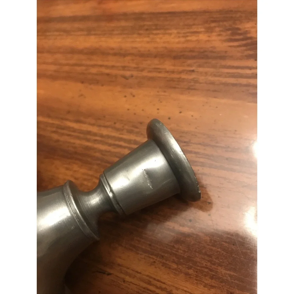 Vintage Peltro Pewter Italy Single‎ Candle Stick